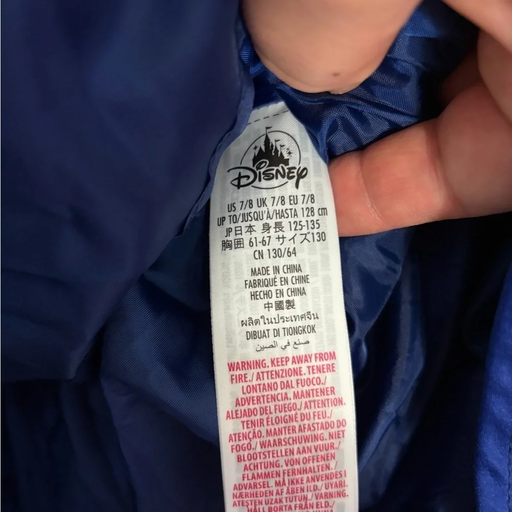 Disney Girls Cinderella Ruffle Princess Dress size 7/8